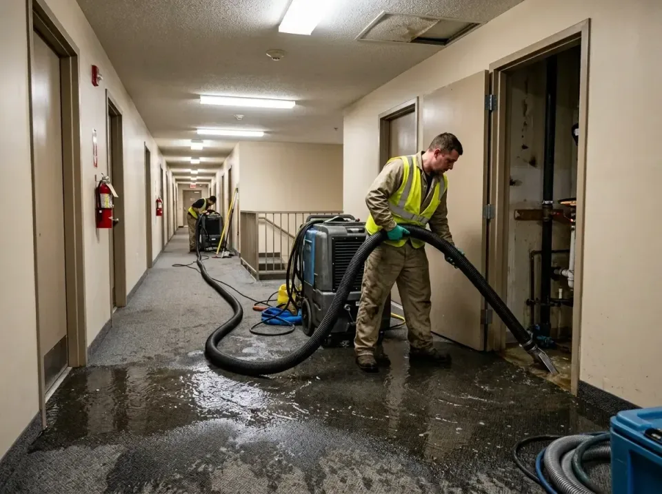 multi-unit-apartment-hallway-f-005 — frequently asked questions, Emergency Burst Pipe Water Extraction & Removal in Wayne, MI